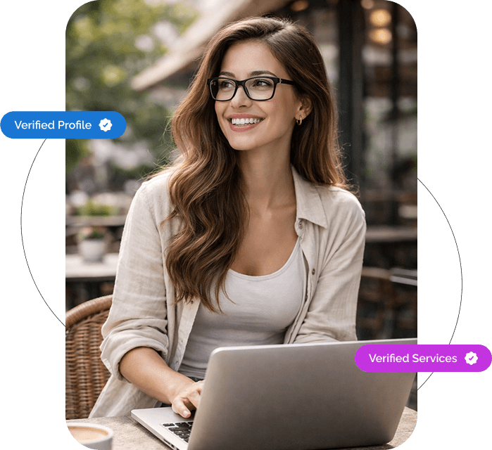 Connecting with trusted companies and freelancers through a reliable verification process